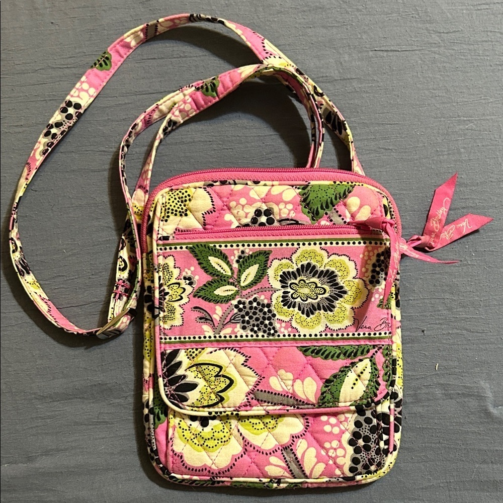 Vera Bradley Vibrant Floral Crossbody Bag